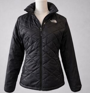 The North Face Black Quilted Jacket